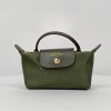 mini torebka shopper oliwkowa Silk Avenue elegancka mała torebka