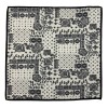 Jasna gawroszka bawełniano-jedwabna z motywem bandana i paisley