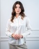 Biała koszula Silk Avenue Flex Silk – klasyczny krój