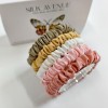 Jedwabne gumki do włosów Naturalna Elegancja Silk Avenue